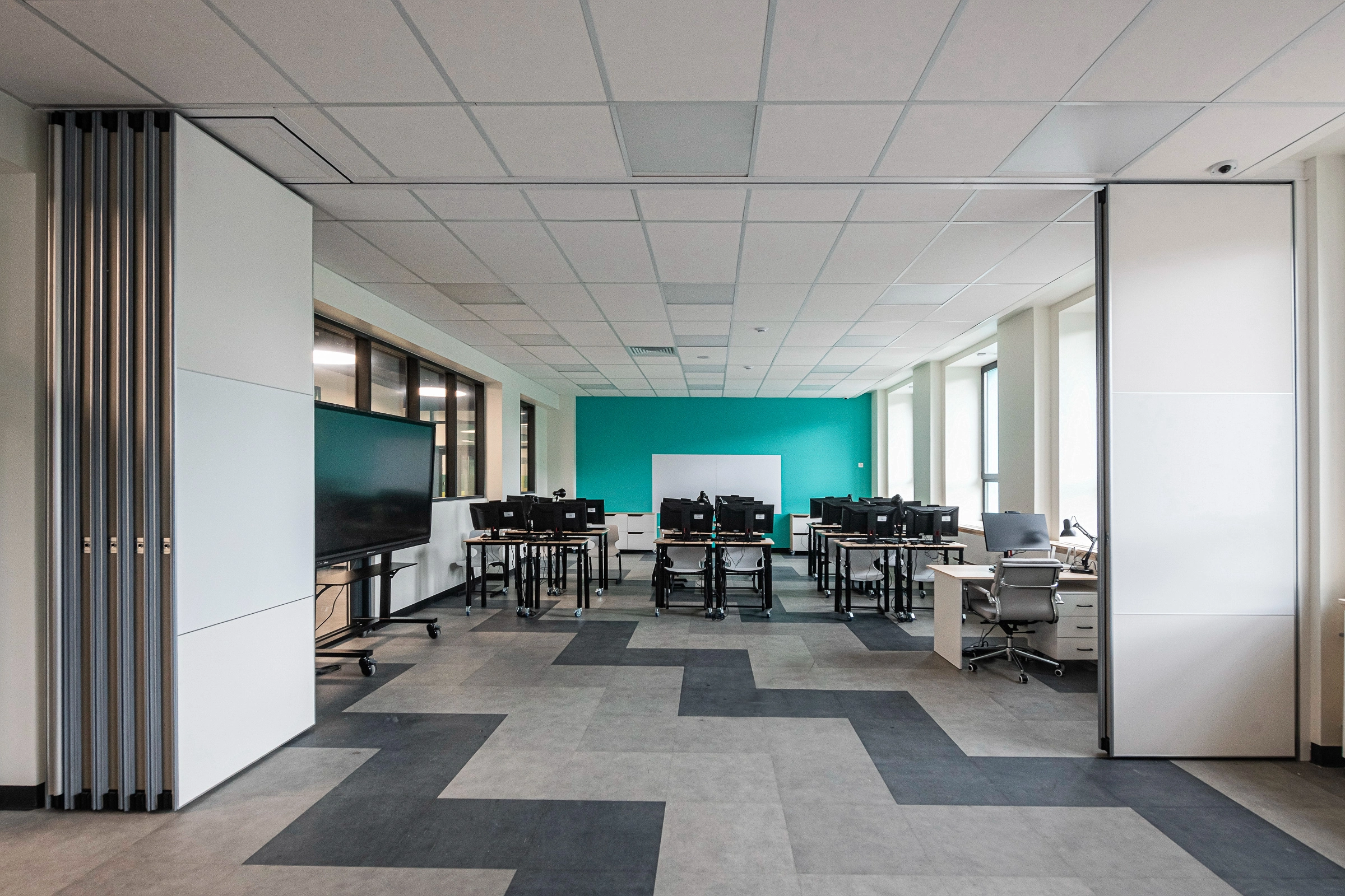 retractable interior wall